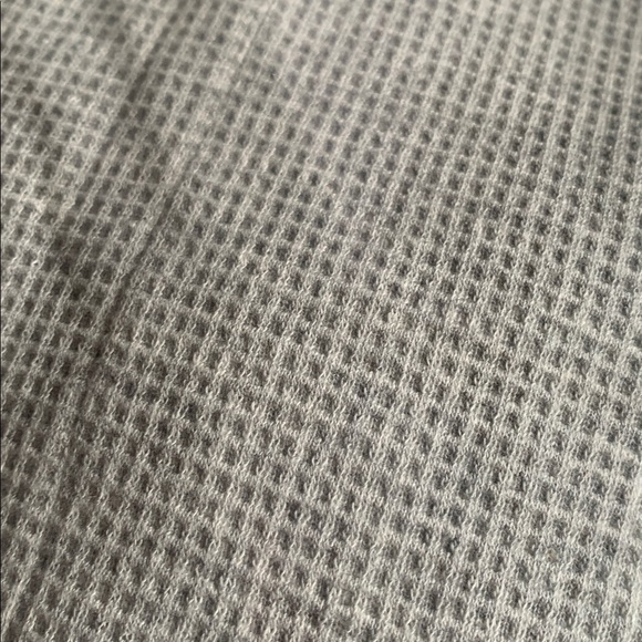 LANDSEND Men’s Waffle Robe Calf Length 97% Cotton - Picture 2 of 2